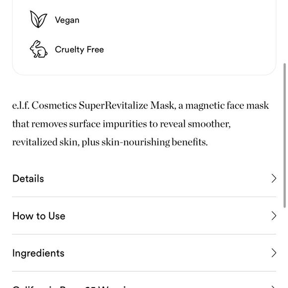 elf superrevitalize magnetic mask - Picture 4 of 4
